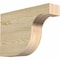 Ekena Millwork Del Monte Rough Sawn Rafter Tail, Douglas Fir, 4"W x 12"H x 18"L RFT04X12X18DEL00RDF - alternate 1